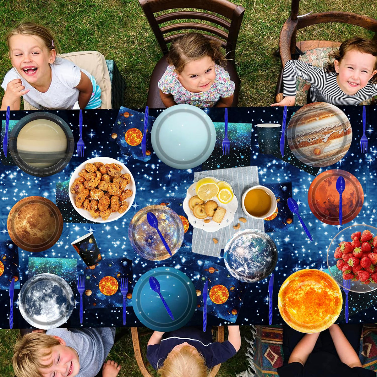 UROINEPA 9oz space cups with designs for easy, mess-free beverages