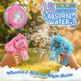UROINT bubble gun 2-pack side view showing portable bubble fun