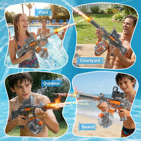 UROINT electric water gun ideal for beach and pool parties as a fun gift.