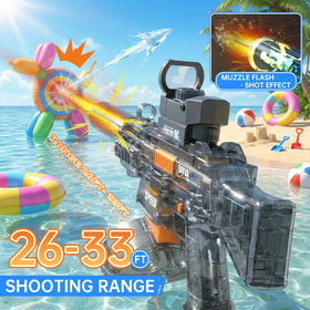 UROINT electric water gun large capacity tank reduces refills during long pool battles.