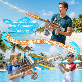 UROINT electric water gun built with durable ABS plastic for reliable outdoor use.