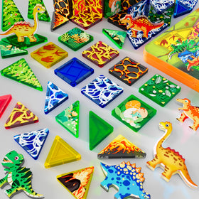 URRLUNA dinosaur world kit makes a thoughtful gift for budding paleontologists.
