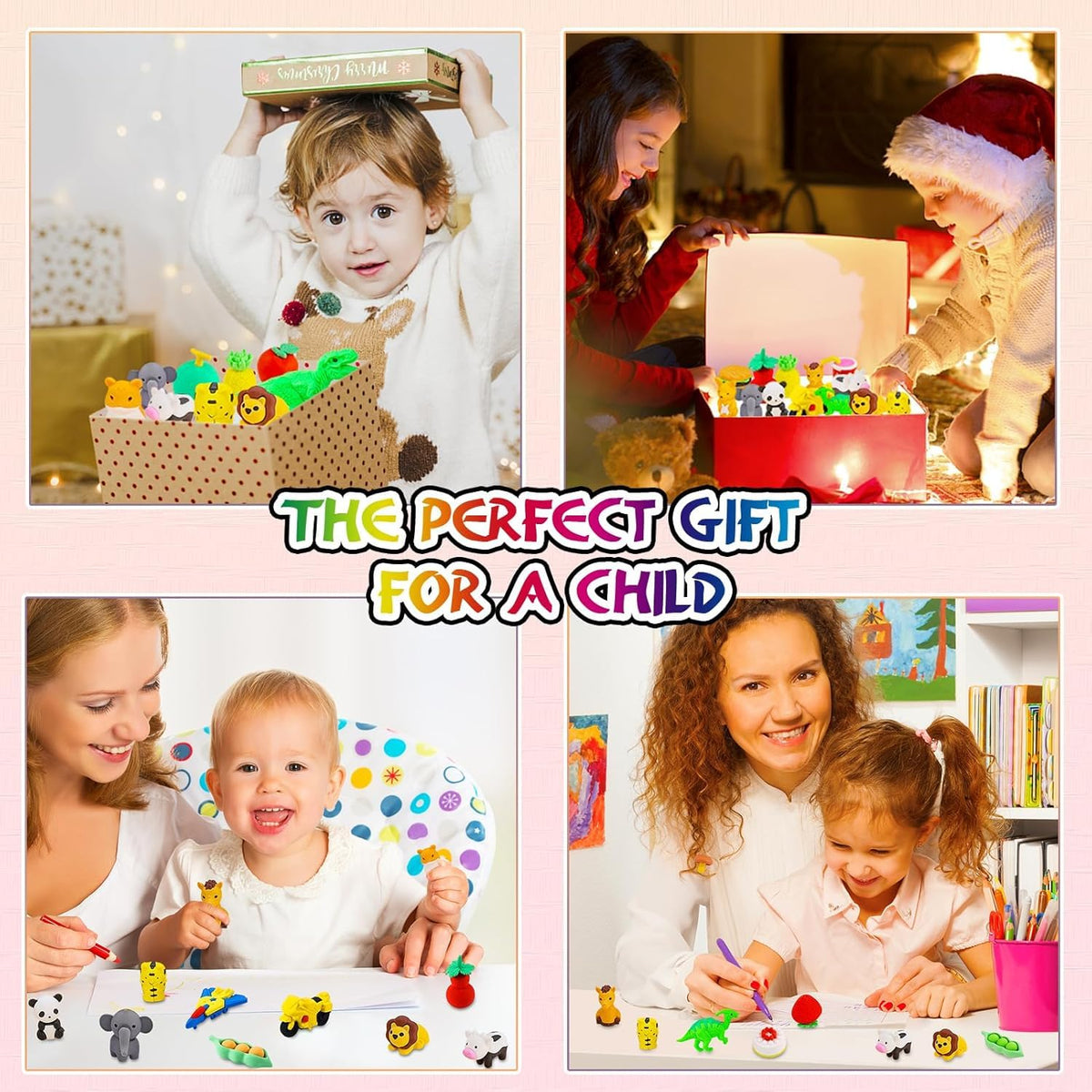 URSKYTOUS dessert erasers assortment inspires imaginative storytelling during craft play