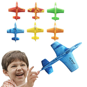 US Sense foam glider front view shows lightweight, durable planes for kids.