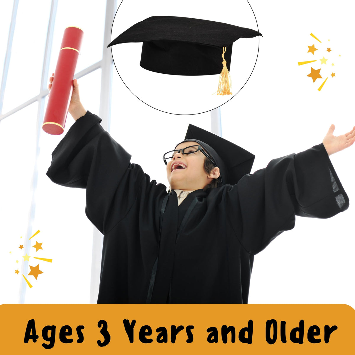 US Toy 12-pack set supports group graduations and events.