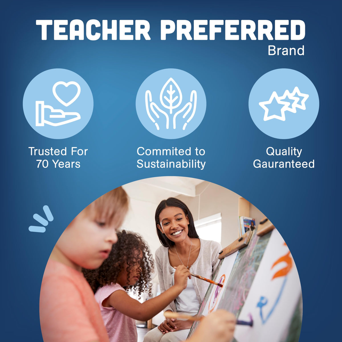 US Toy tempera paint packs store neatly in classrooms and supplies