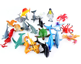 U.S. Toy Hafuziyn seahorse figure supports imaginative sea adventures.