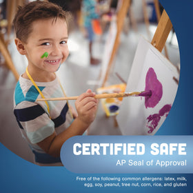 US Toy tempera paint is AP-certified and ASTM-4236 compliant