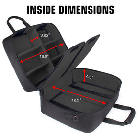 USA Gear XL MTG Bag shoulder straps for comfortable long-game carrying