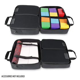 USA Gear XL MTG Bag spacious compartment keeps decks, mats, and boxes organized