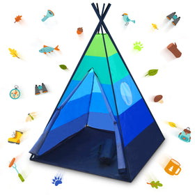 USA Toyz Happy Hut Teepee Tent kid-safe design for indoor fun