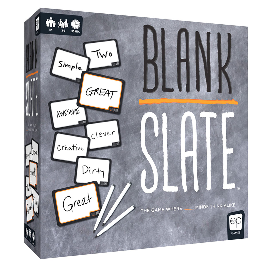 USAOPOLY Blank Slate box with slates ready for easy family setup