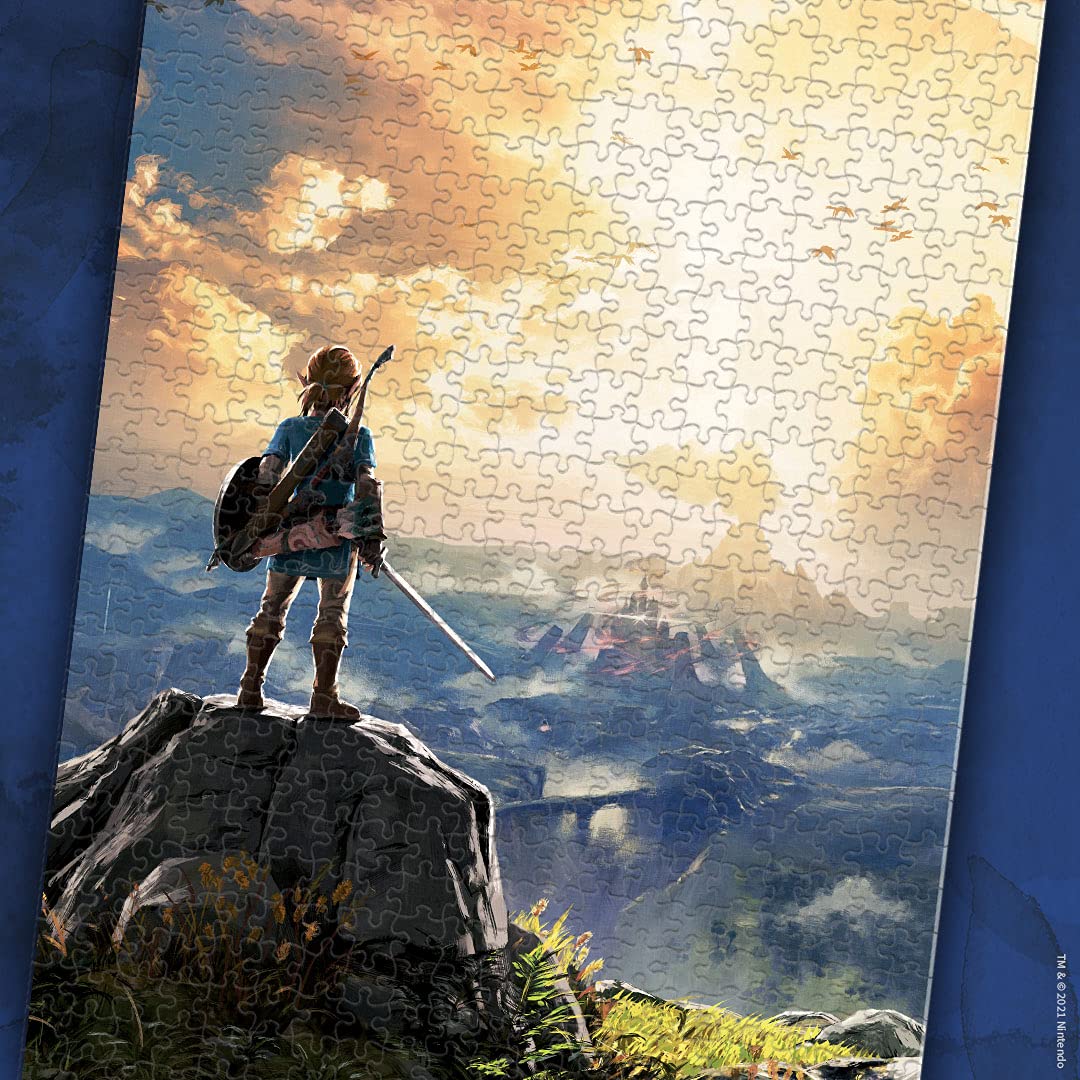 USAOPOLY Breath of the Wild collectible puzzle, a thoughtful gift for Nintendo fans.