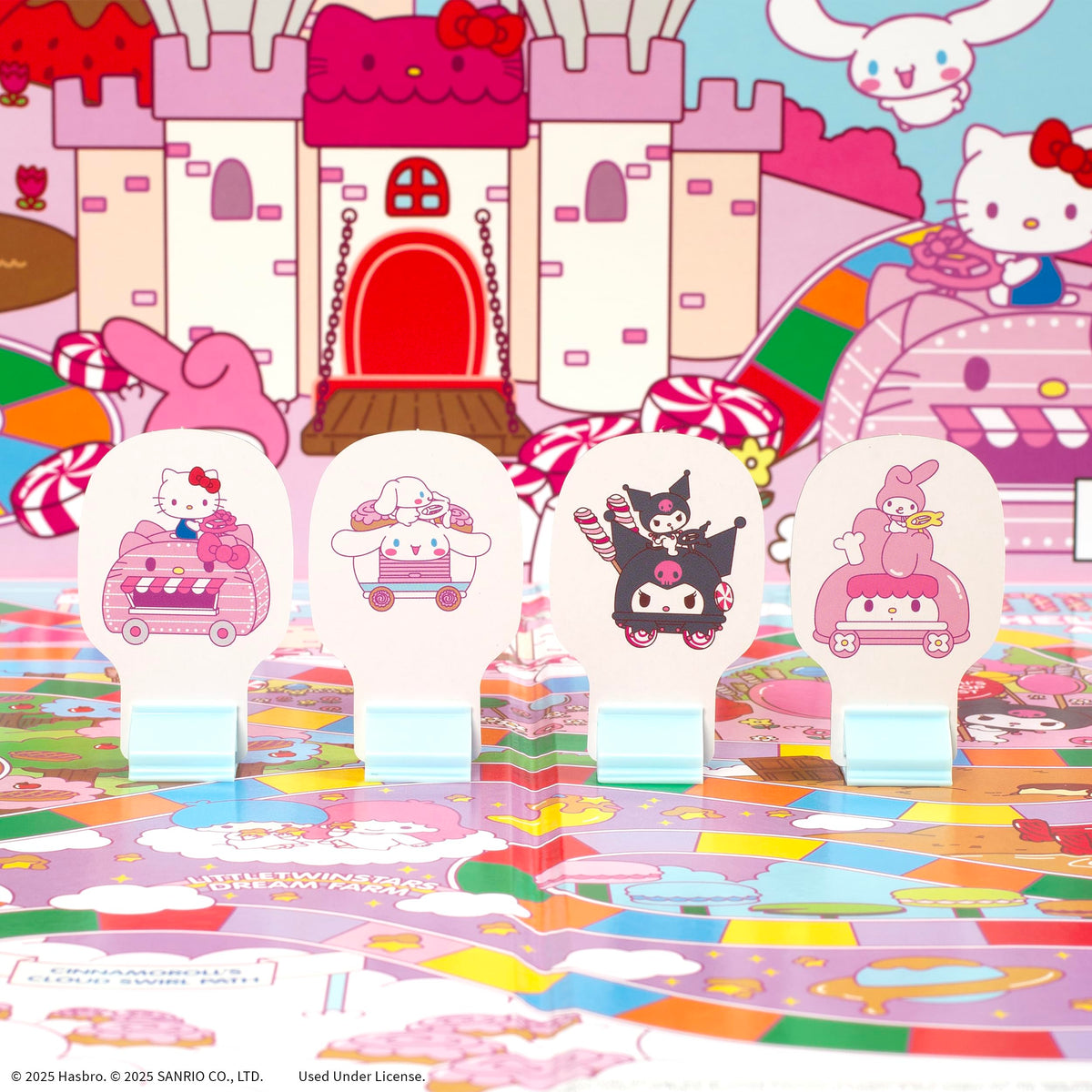USAOPOLY Hello Kitty character movers with stands for colorful play