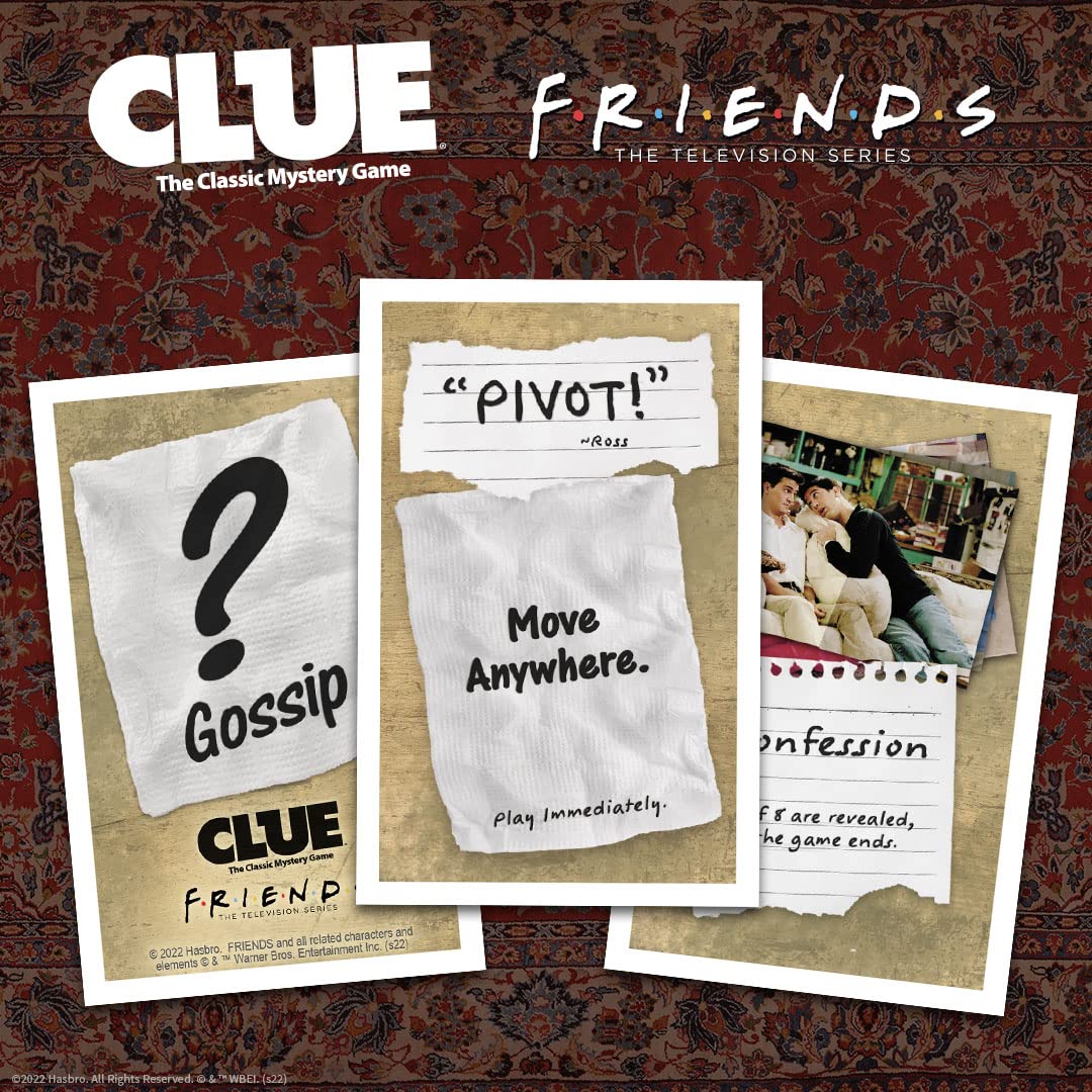 USAOPOLY Clue Friends dice for quick turns