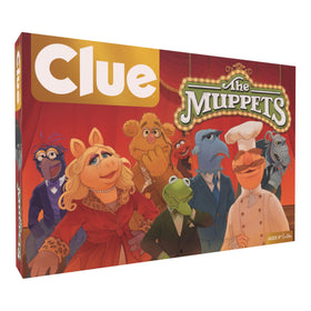 USAOPOLY Clue The Muppets board scene on stage invites interactive family mystery fun