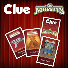 USAOPOLY Clue The Muppets dressing rooms add intrigue to play sessions