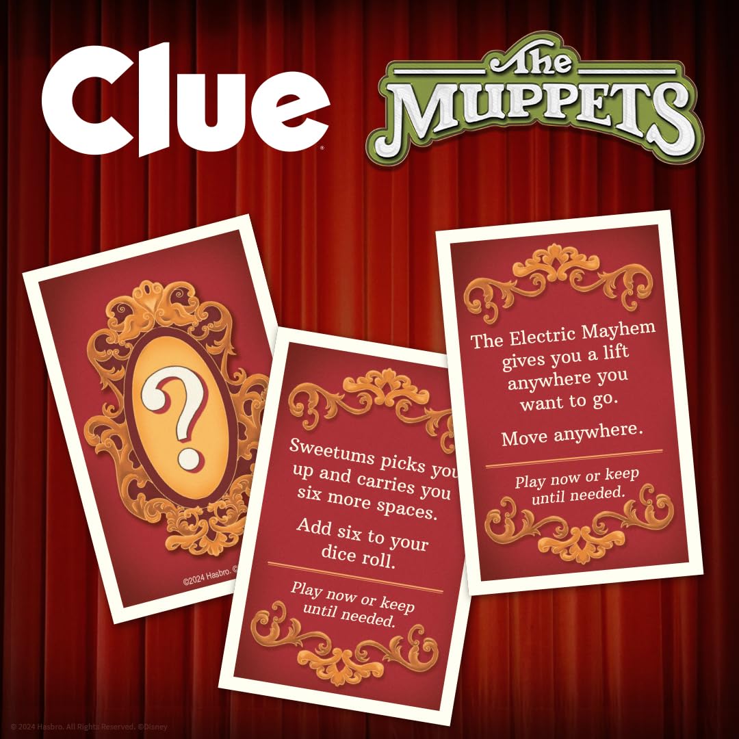 USAOPOLY Clue The Muppets props collection evokes classic Muppets nostalgia