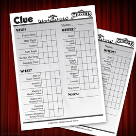 USAOPOLY Clue The Muppets Uncle Deadly hosts a playful whodunit
