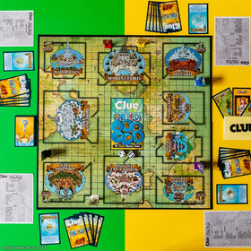 USAOPOLY CLUE One Piece crew movers in action on the game board for immersive play.