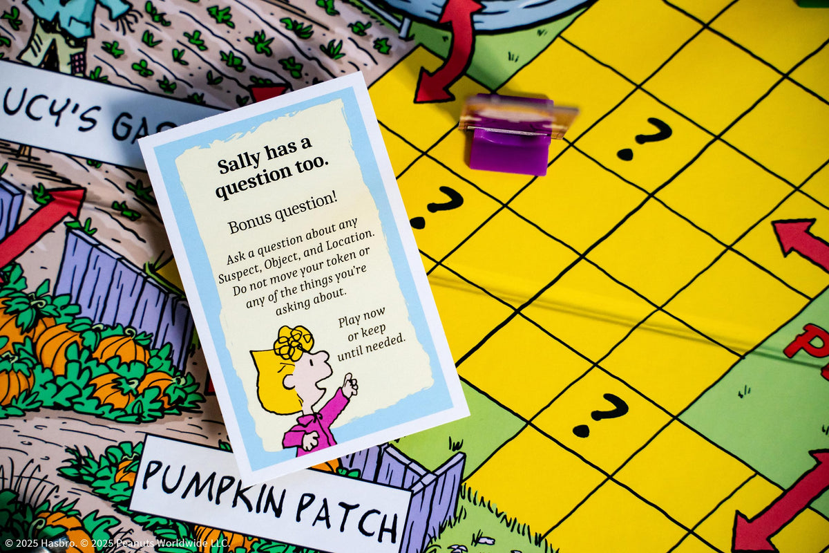 USAOPOLY CLUE Peanuts Clues and suspects span iconic locations
