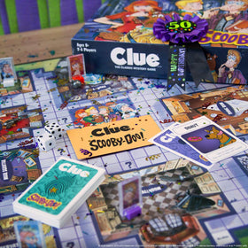 USAOPOLY Clue Scooby-Doo instruction sheet guides setup quickly
