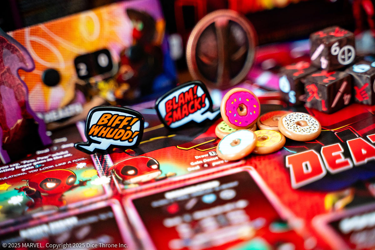 USAOPOLY Deadpool rulebook clarifies standalone expansion setup and play.