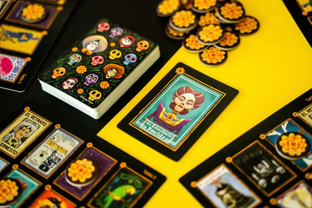 USAOPOLY Coco tokens for colorful marking on boards, engaging tactile play and speed