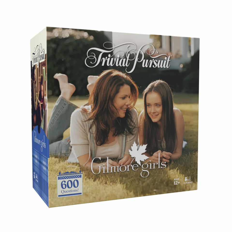 USAOPOLY Gilmore Girls Quick Play Edition card deck for fast trivia rounds.