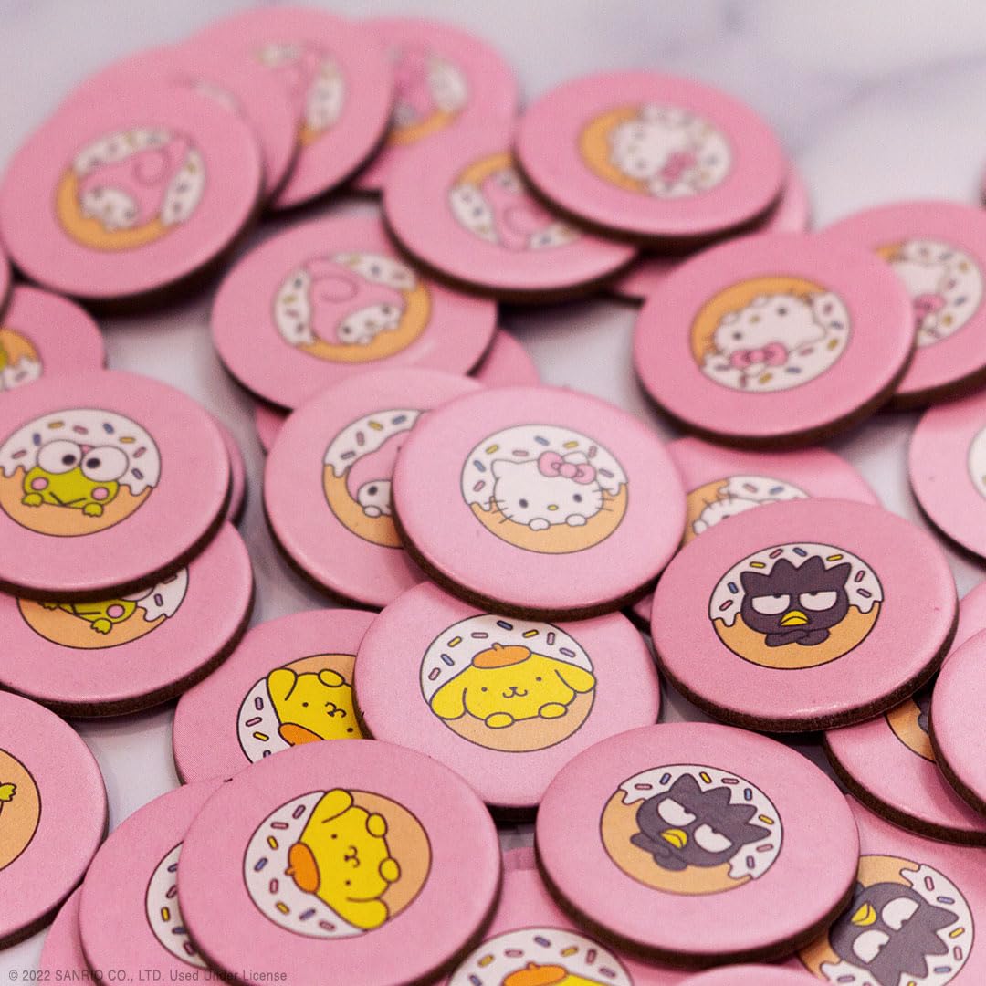 USAOPOLY Hello Kitty Loteria tokens ready for playful wins and quick rounds.