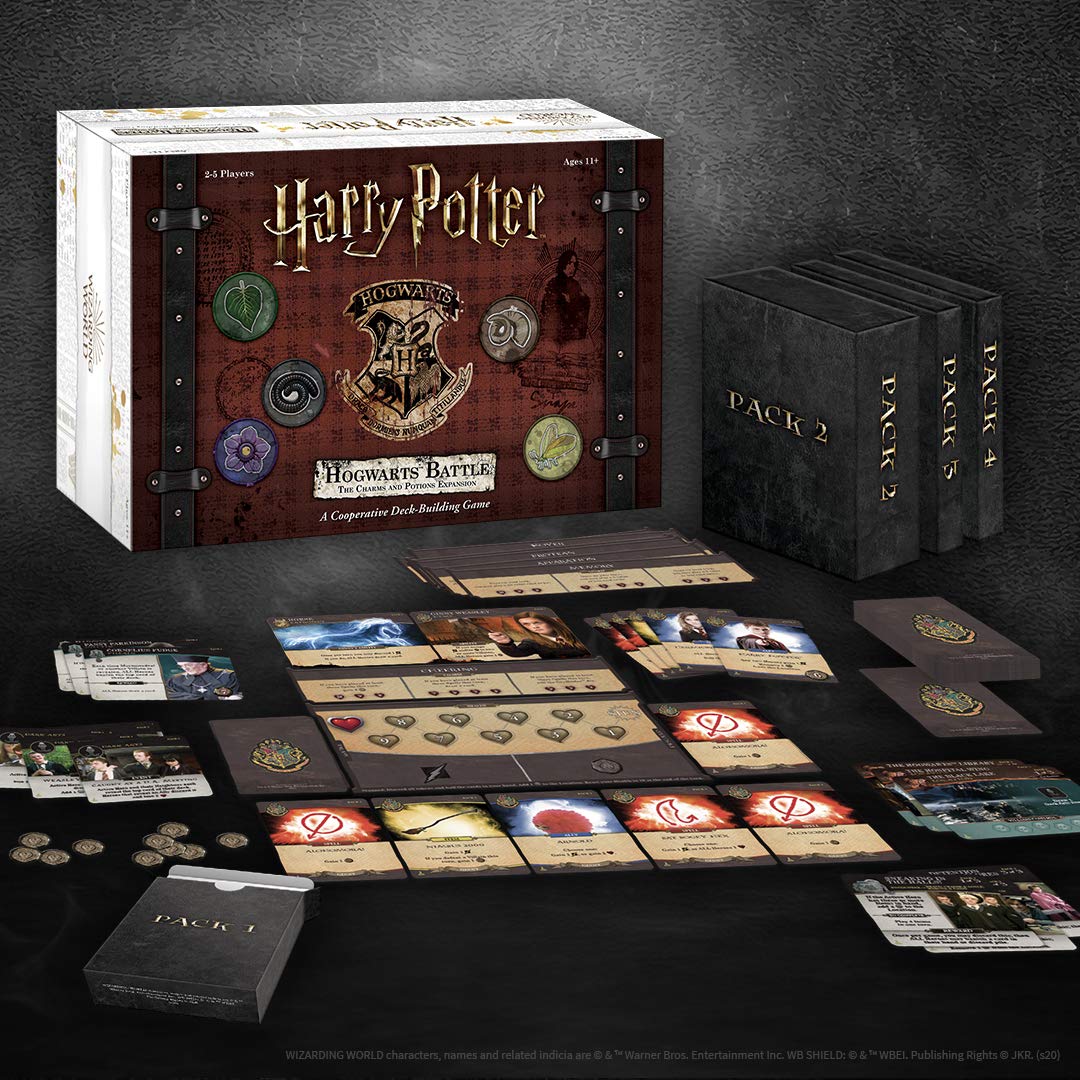USAOPOLY Hogwarts Battle Ginny Weasley playable character card adds strategic variety