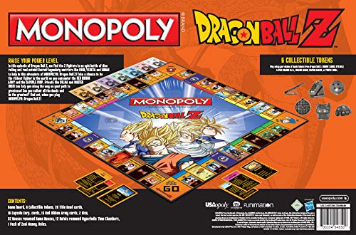USAOPOLY Dragon Ball Z Dragon Radar token helps locate valuable properties.