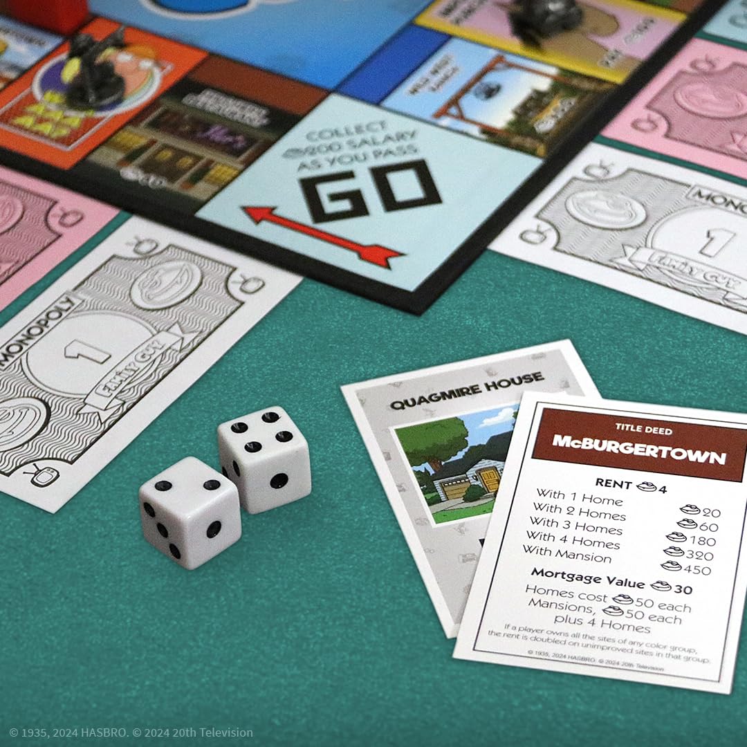 USAOPOLY Monopoly Family Guy Giant Chicken token ideal for group play.