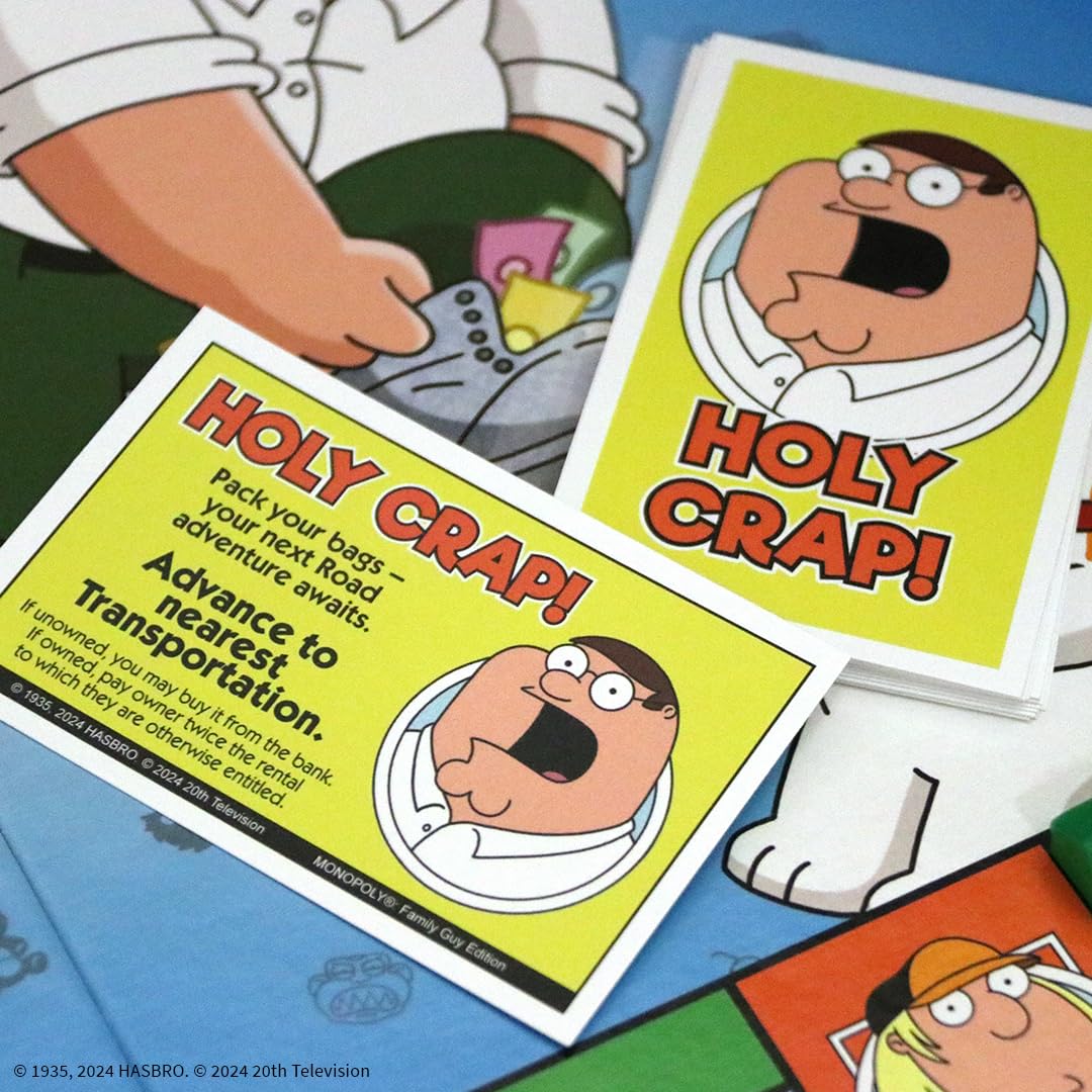 USAOPOLY Monopoly Family Guy Lois piano token enhances themed gameplay.