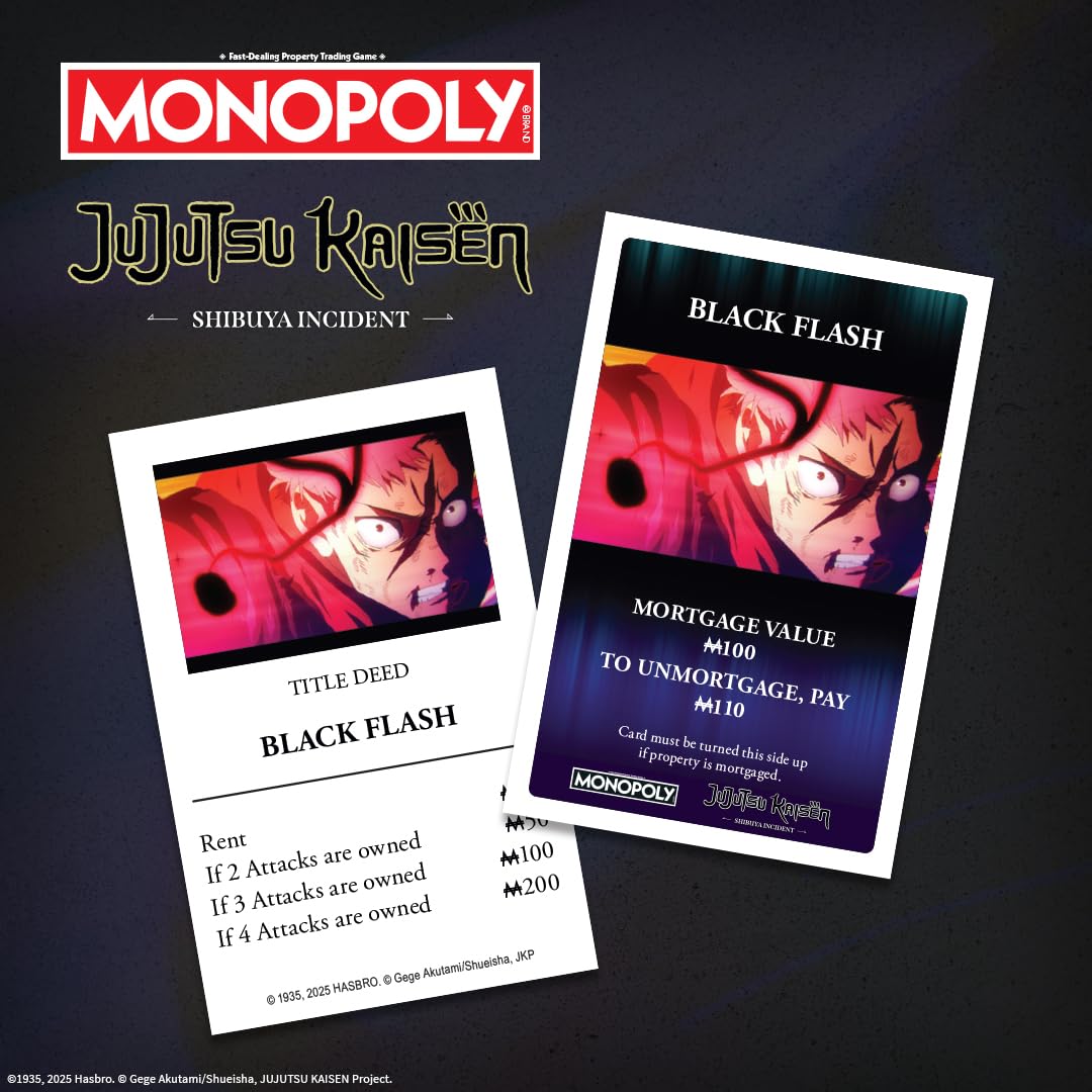 USAOPOLY Jujutsu Kaisen Panda token for versatile turns.