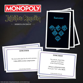 USAOPOLY Jujutsu Kaisen Satoru Gojo token for strong plays.