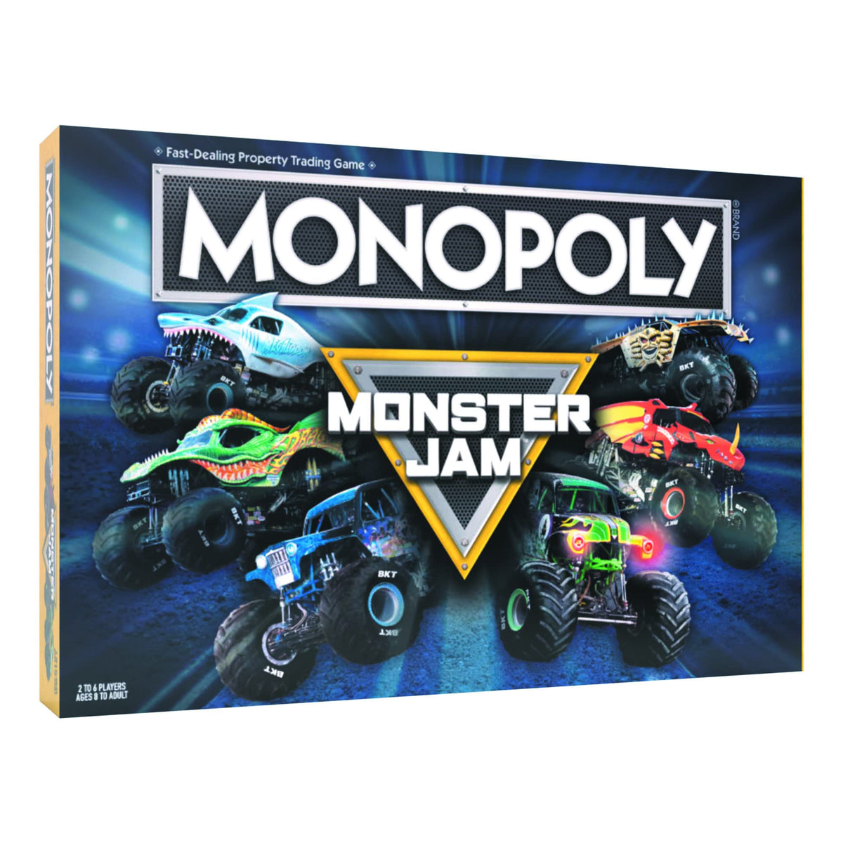 USAOPOLY Monopoly Monster Jam Grave Digger board for family game night