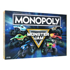 USAOPOLY Monopoly Monster Jam Grave Digger board for family game night