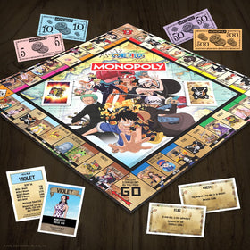 USAOPOLY Monopoly One Piece Edition Usopp token boosts creative play