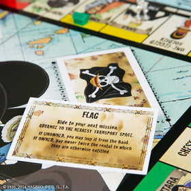 USAOPOLY Monopoly One Piece Edition Zoro token enhances strategic battles