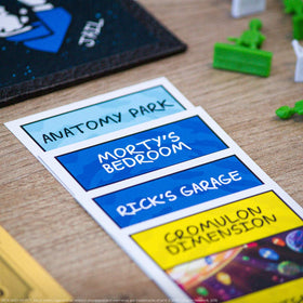 USAOPOLY Rick & Morty Monopoly Snuffles helmet token homage