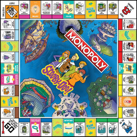 USAOPOLY Scooby-Doo tokens bring favorite characters to life during gameplay.