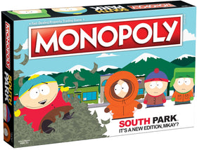 USAOPOLY Monopoly South Park box and board for immersive game nights