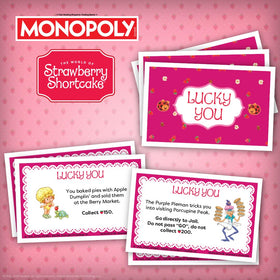 USAOPOLY Monopoly Strawberry Shortcake token: Berry Besties promotes friendly competition.