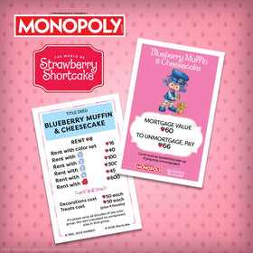 USAOPOLY Monopoly Strawberry Shortcake token: Big Apple City boosts cooperative play and planning.