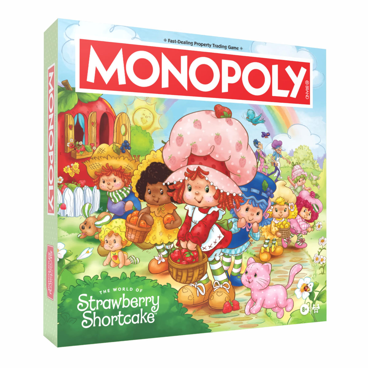 USAOPOLY Monopoly Strawberry Shortcake token: Blueberry Muffin's Basket enhances family game night.
