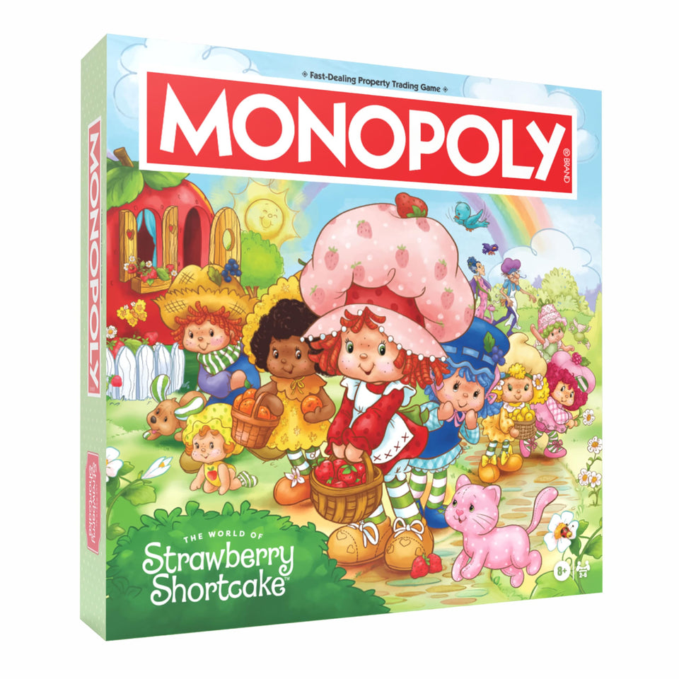 USAOPOLY Monopoly Strawberry Shortcake token: Blueberry Muffin's Basket enhances family game night.