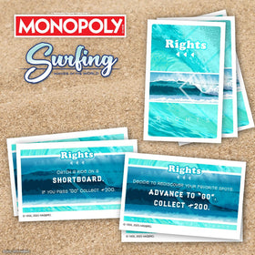 USAOPOLY Monopoly Surfing Waves dolphin token for playful sessions.