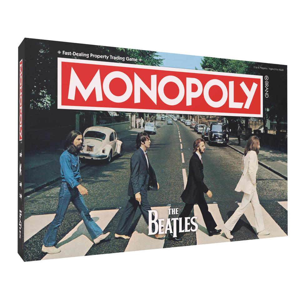 USAOPOLY Monopoly: The Beatles board for immersive family game night.