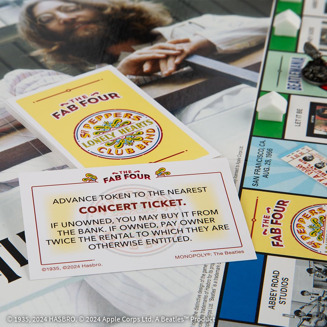 USAOPOLY Listening Parties spaces and thematic game progression.